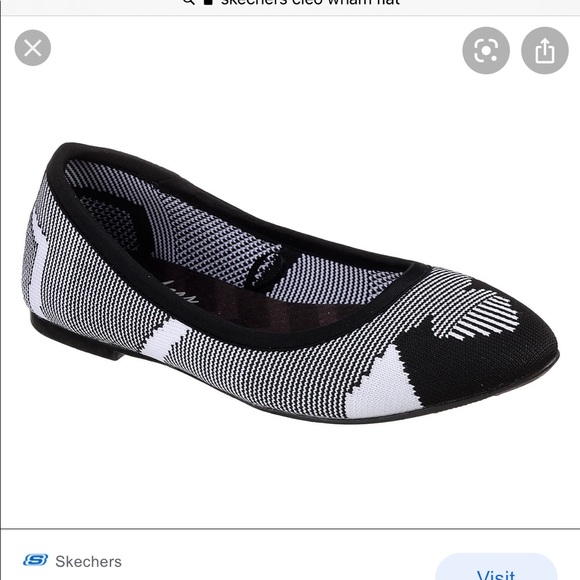 Skechers Shoes - Skechers Memory Foam Women's Cleo Wham Flat